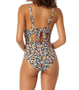 Anne Cole - Soft Band Shirred One Piece Swimsuit