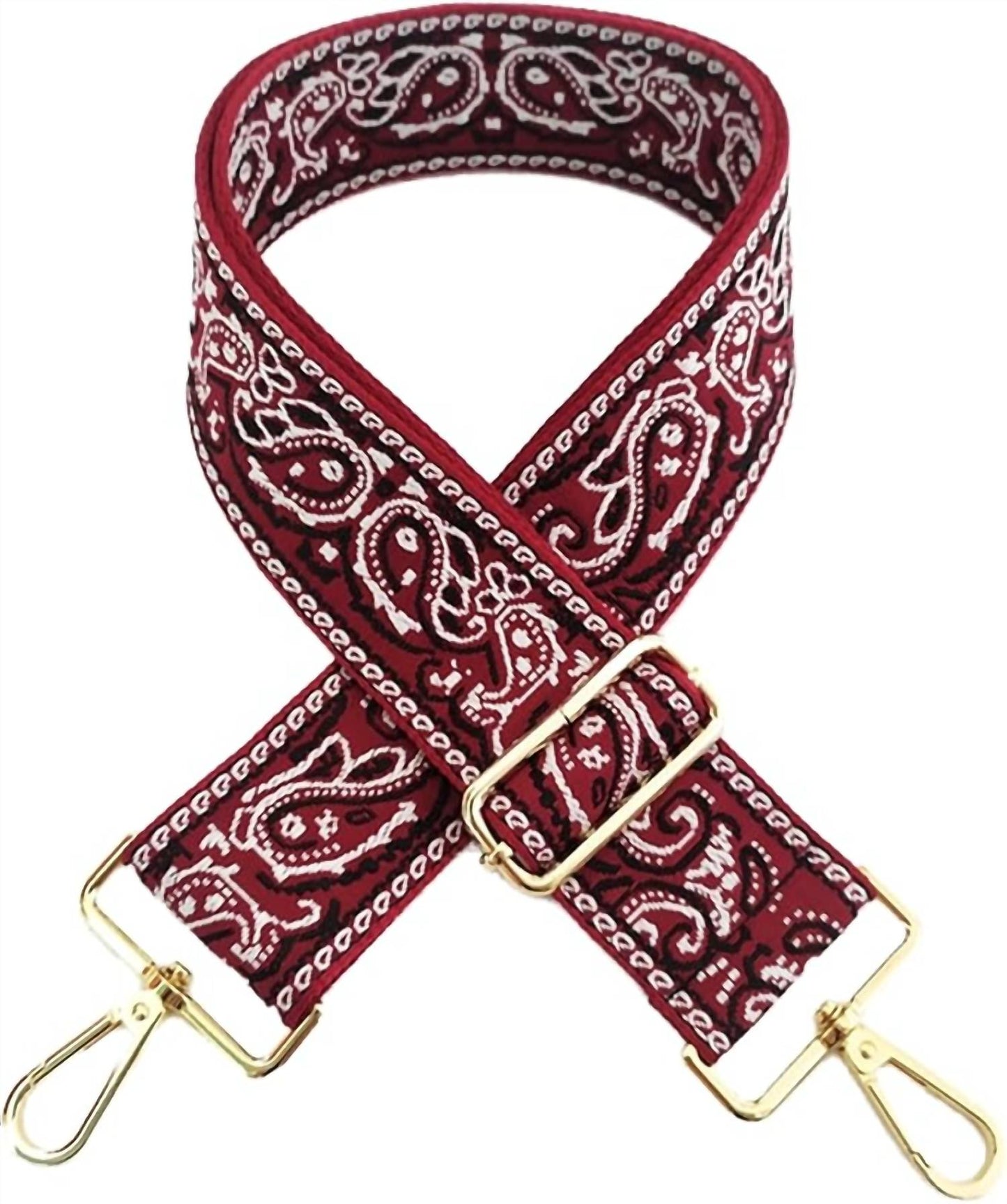 Ahdorned - Women's Paisley Messenger Straps