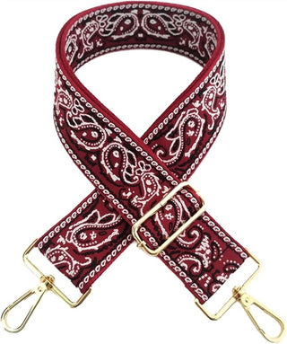 Ahdorned - Women's Paisley Messenger Straps