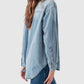 By Together - Denim Button Up Top