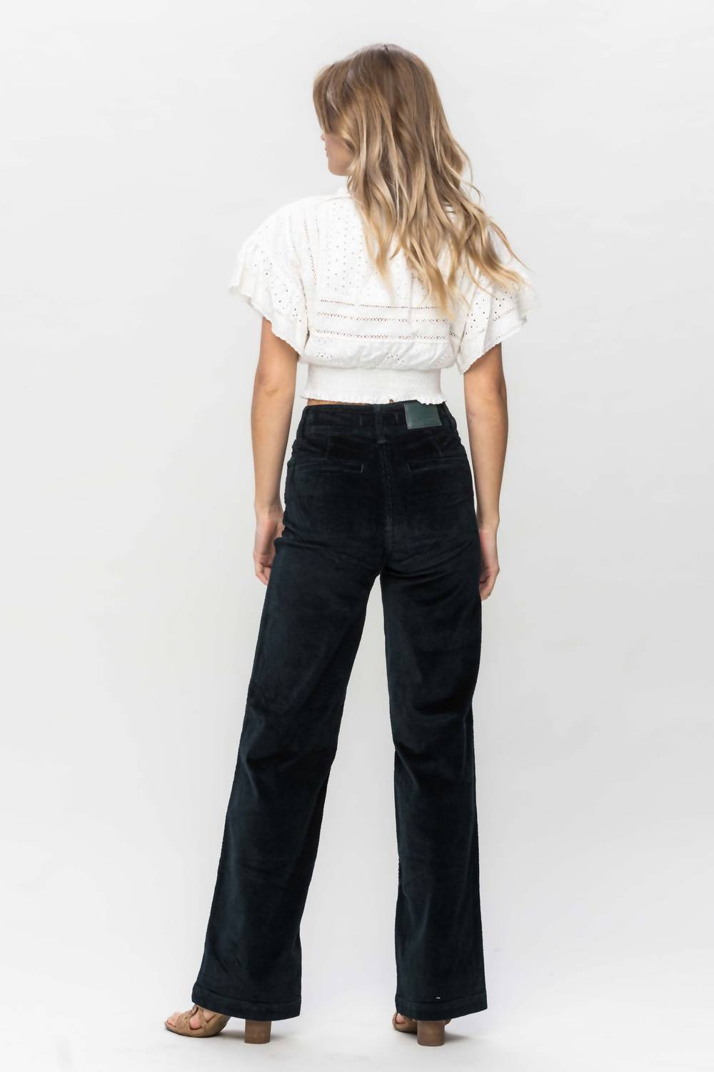 Judy Blue - High Waist Wide Leg Corduroy Trouser