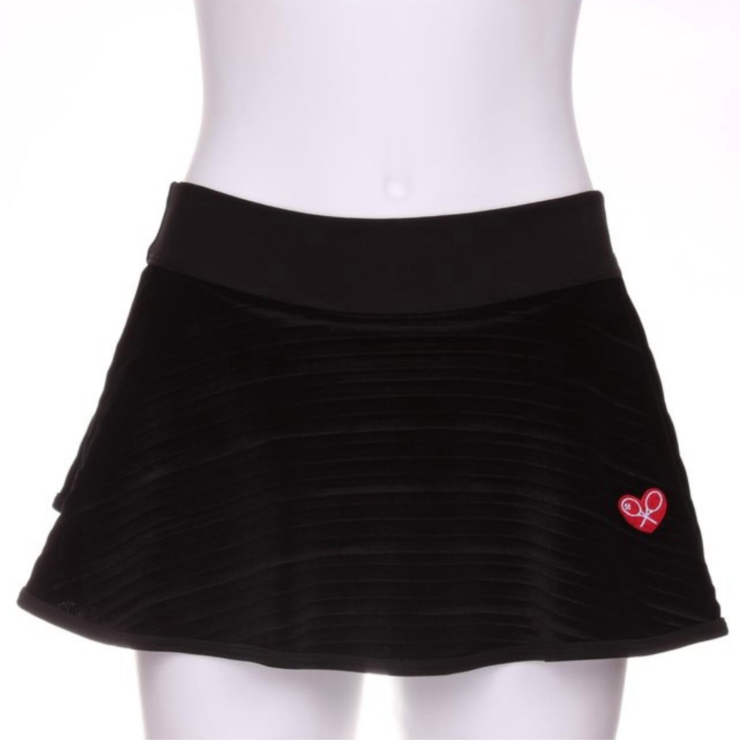 Love Love Tennis - Women's Striped Velvet Skirt
