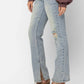 Judy Blue - Straight Leg Side Split Jeans