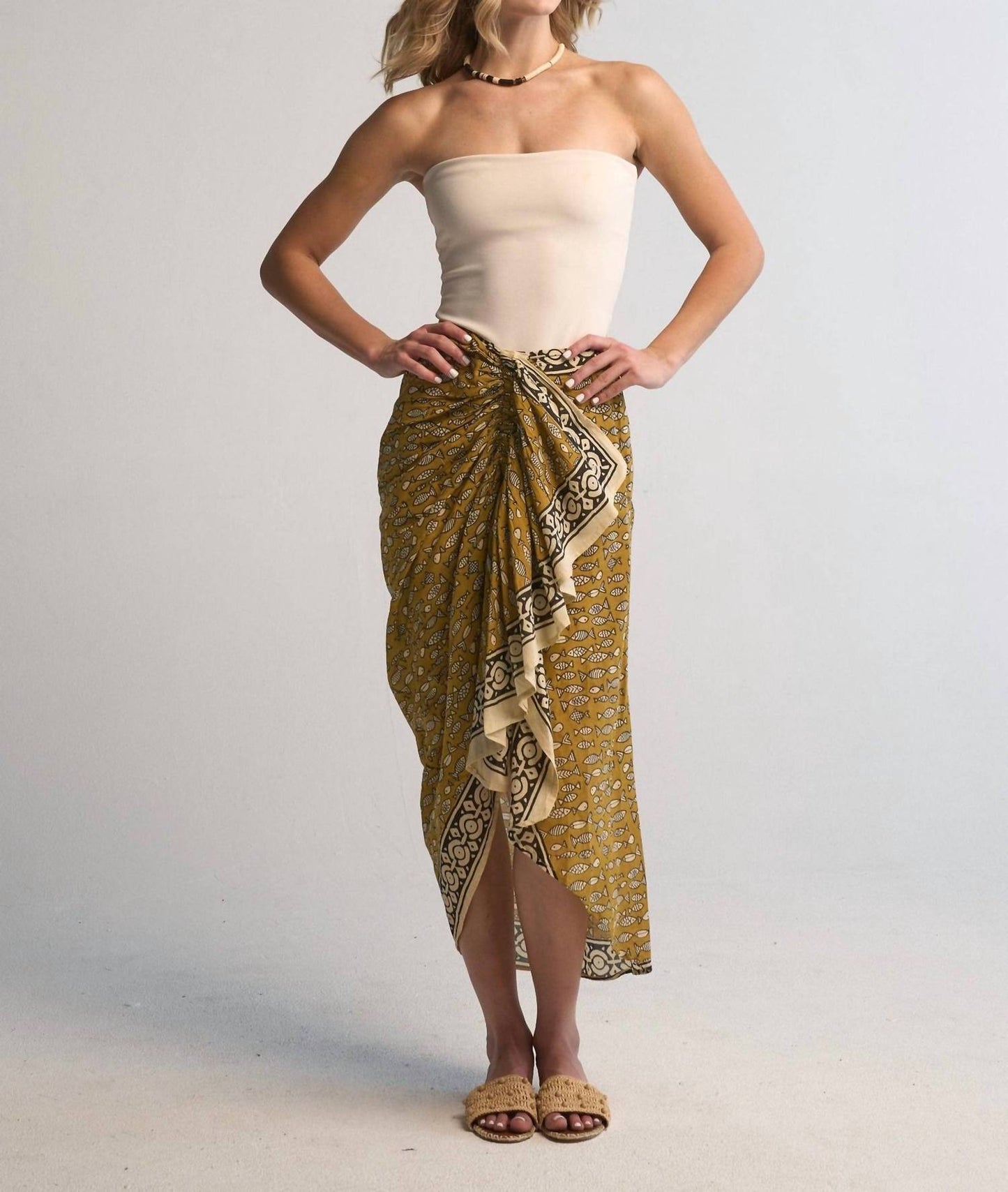 Guadalupe Design - Pez Amarillo Pareo Skirt