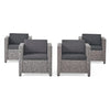 Stylish Outdoor Club Chair With Weather Resistant Cushions