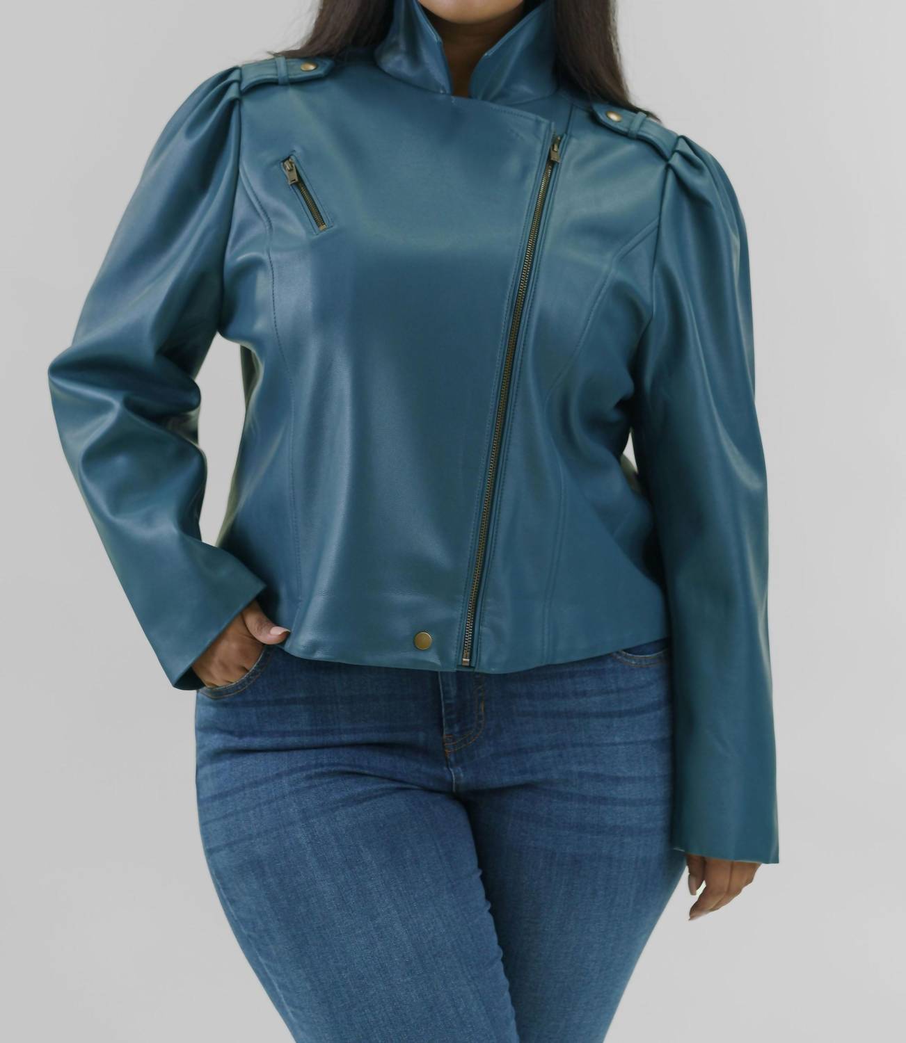 Marie Oliver - Maeve Moto Jacket - Plus