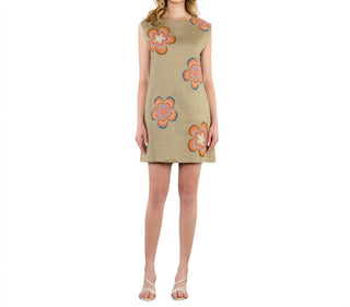Thml - Sleeveless Flower Embroidered Dress