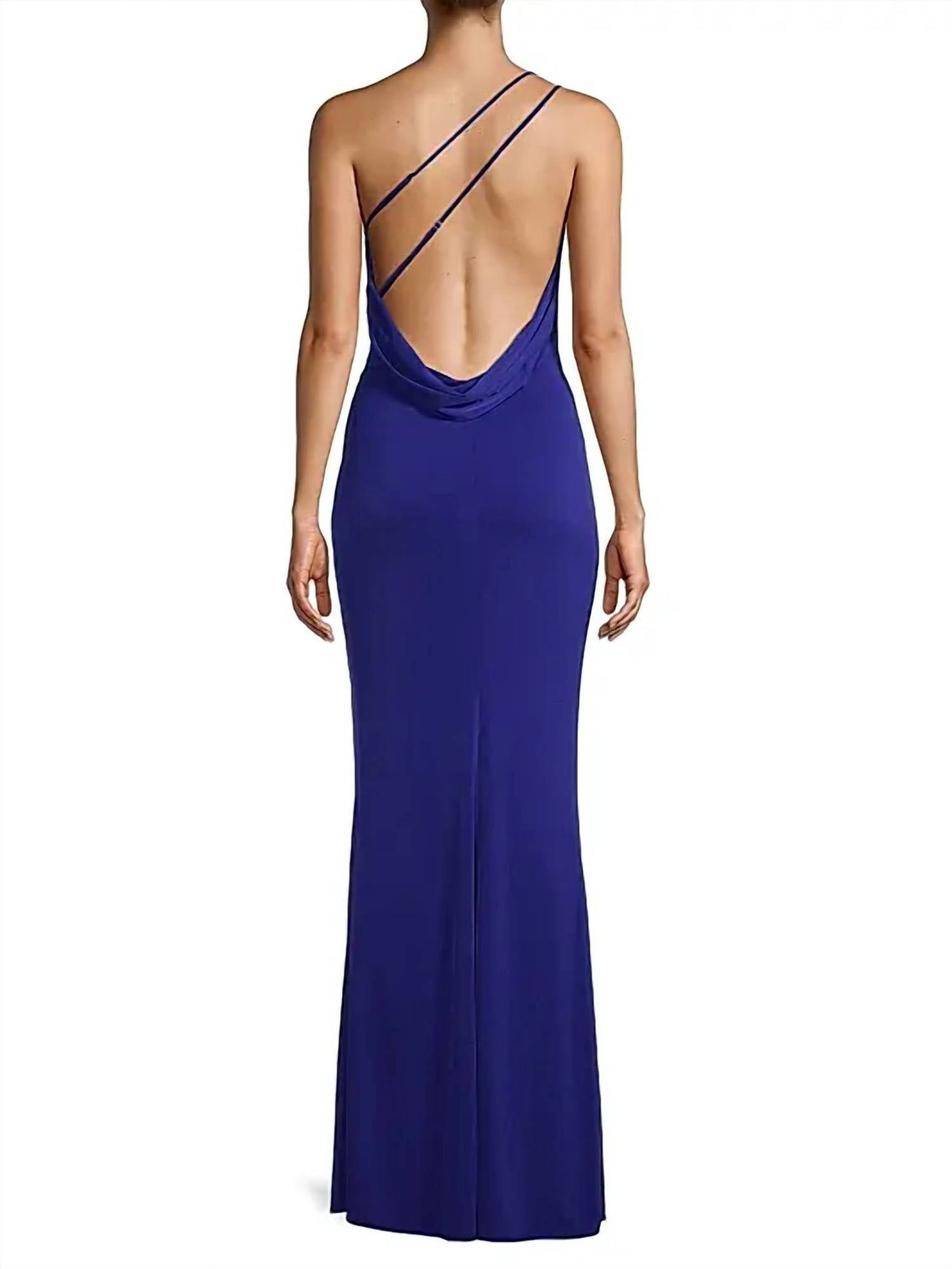 Katie May - Winnipeg One Shoulder Ruched Maxi Dress