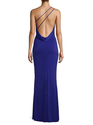 Katie May - Winnipeg One Shoulder Ruched Maxi Dress