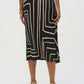 Joseph Ribkoff - Silky Knit Geometric Print Pencil Skirt