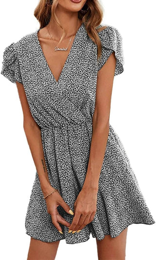 Anna-Kaci - Print Short Romper