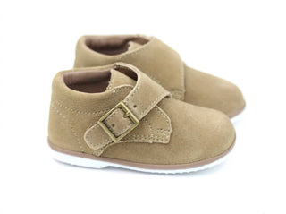 L'Amour - Finch Boy Buckled Leather Boot Shoes