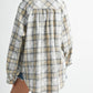 Aemi + Co - Laura Plaid Washed Flannel Button Up Shirt