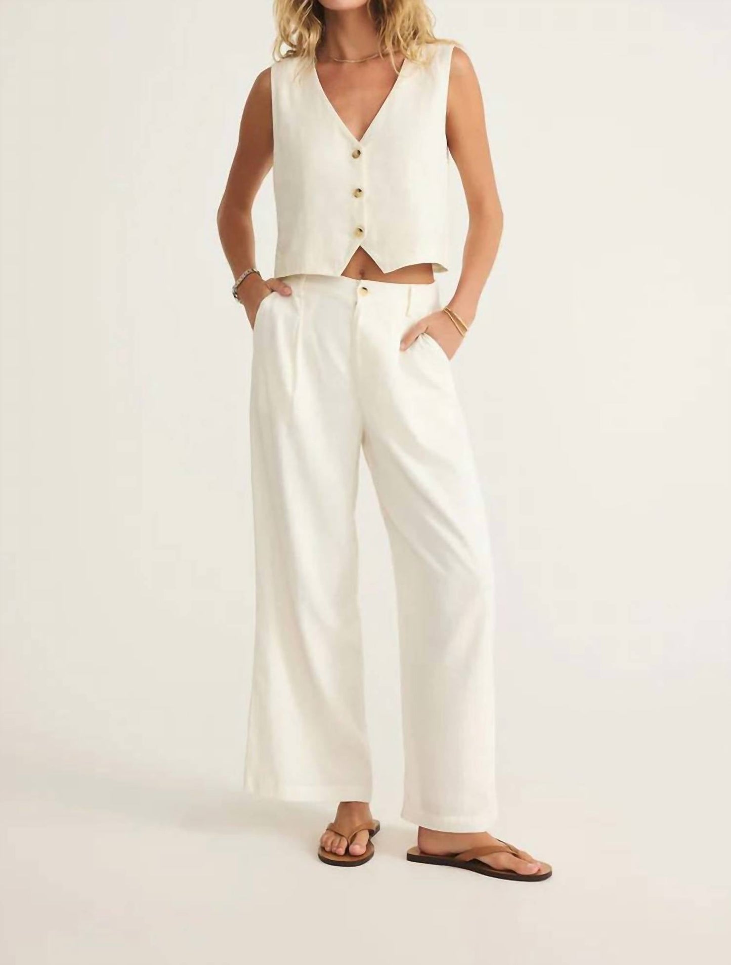 Z Supply - Topanga Linen Pant