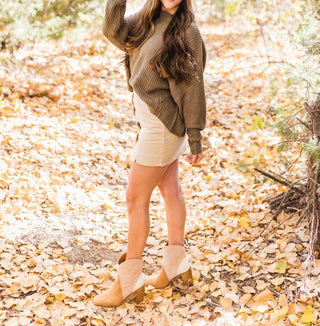 Ccocci - Women's Kendall Tri-tone Heeled Bootie