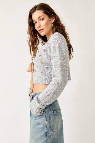 Free People - Twinkle V-neck Long Sleeve Cardigan