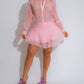 Diva - Parisian Bloom Floral Mini Dress