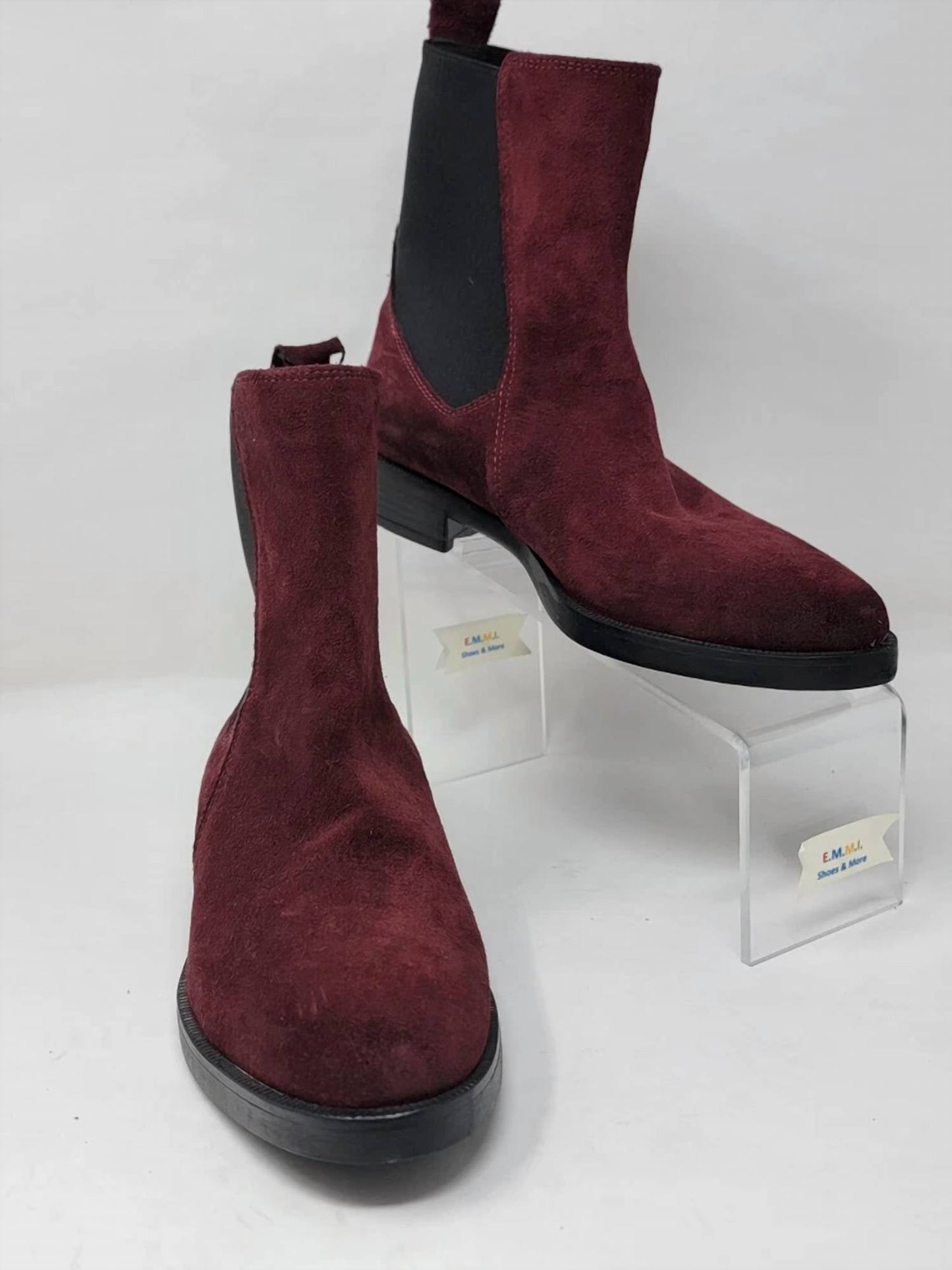 Emanuele Crasto - Women's Mid Calf Leather Boots
