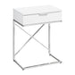 Accent Side Table, Storage Drawer, Spacious Tabletop, Contemporary & Modern