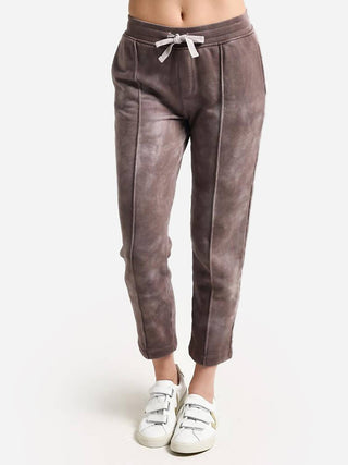 Atm - Tie Dye French Terry Pull-On Cropped Pant