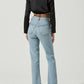 Astr - Perry Satin Wrap Front Tie Waist Top