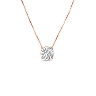 Diana M Jewels - 2.00 Cts Lab Grown Diamond Solitaire Pendant Necklace