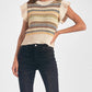 Elan - Crewneck Cap Sleeve Sweater
