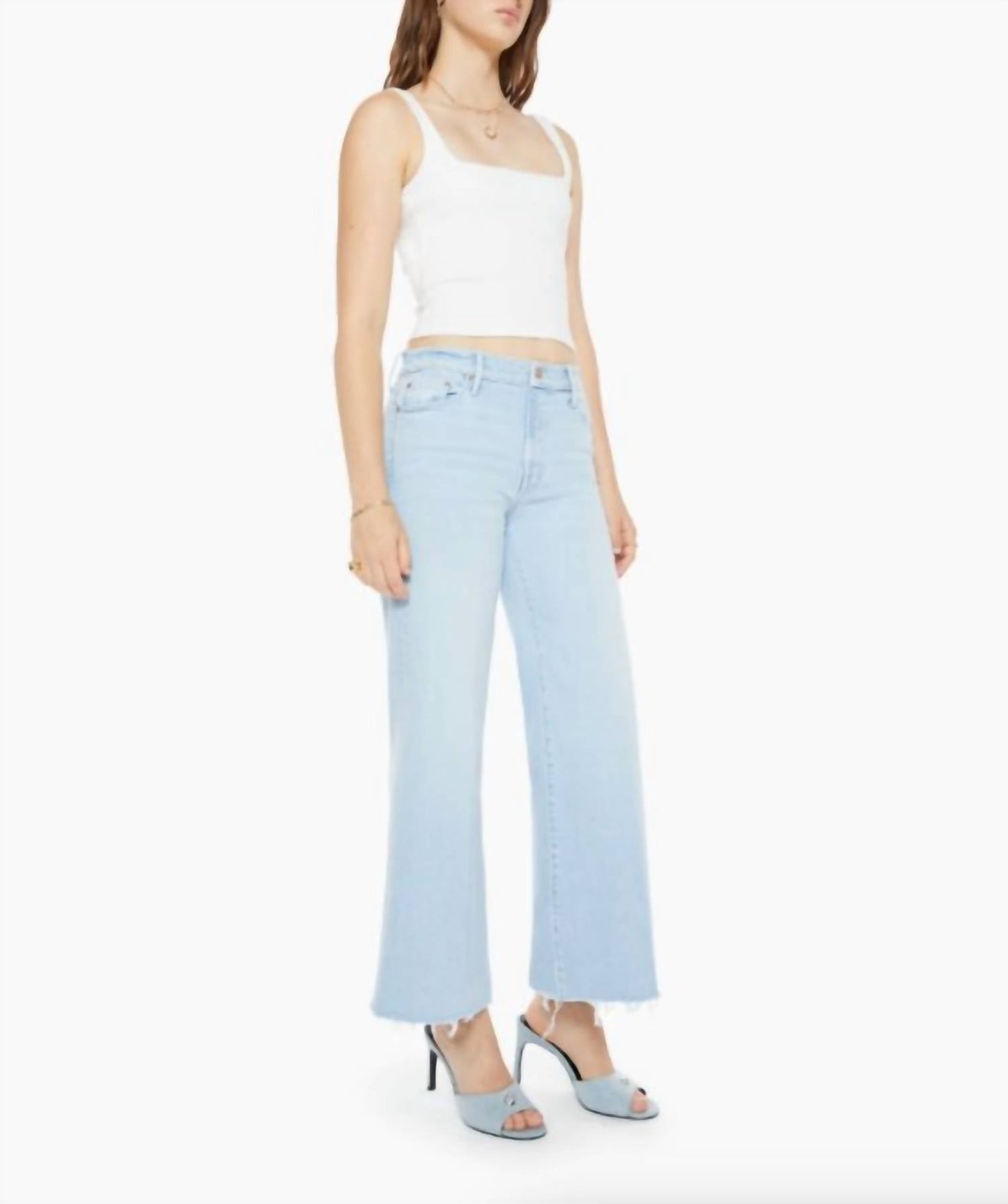 Mother - The Twister Ankle Fray High-rise Jeans
