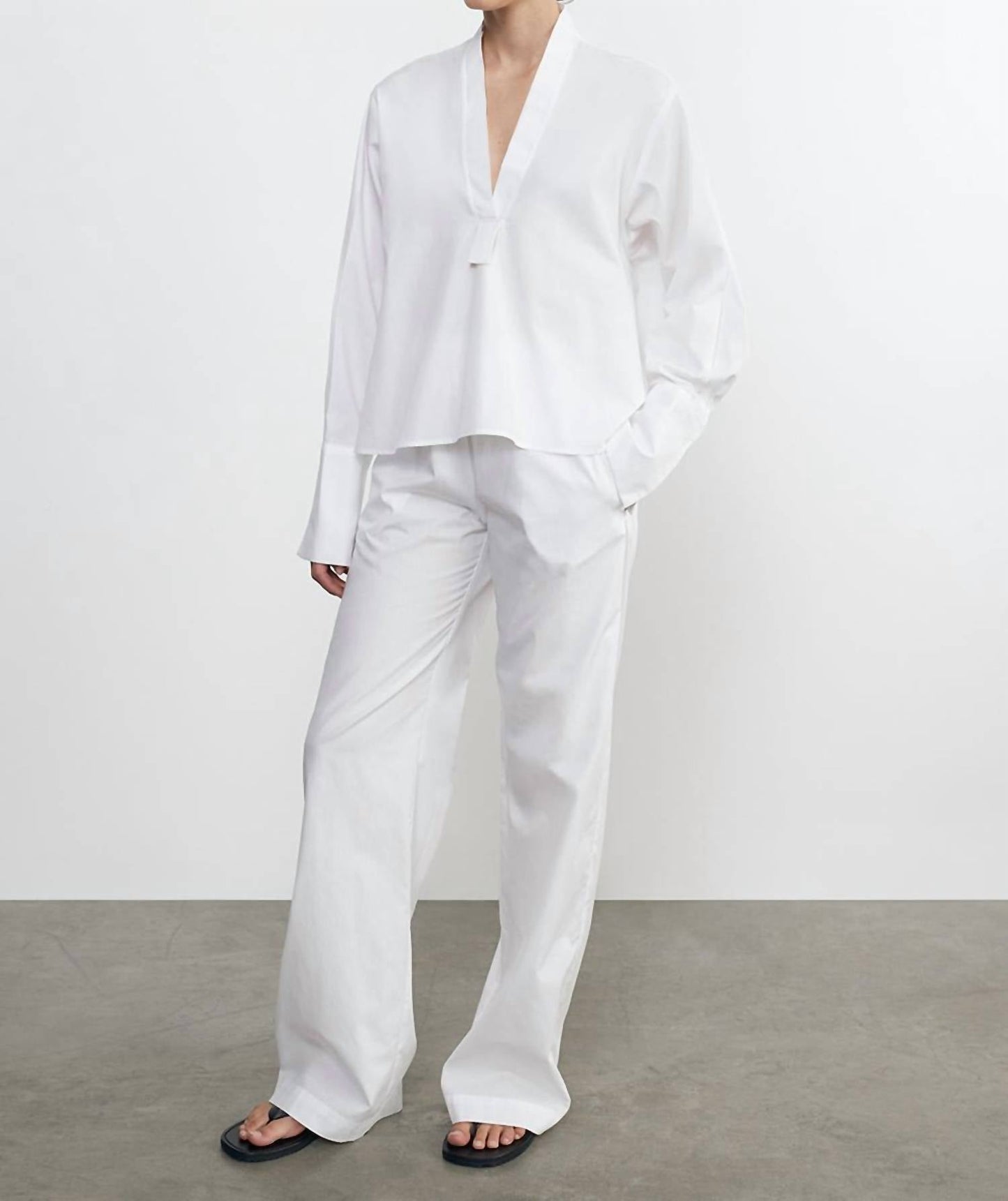 Enza Costa - Poplin Mariner Shirt
