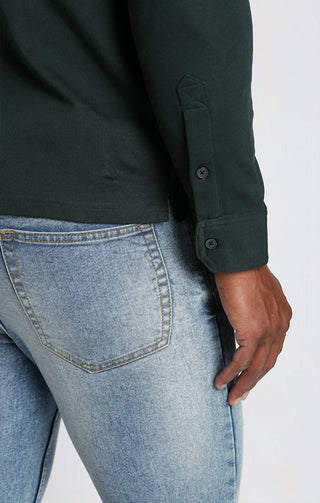 Jachs New York - Luxe Cotton Long Sleeve Polo Shirt