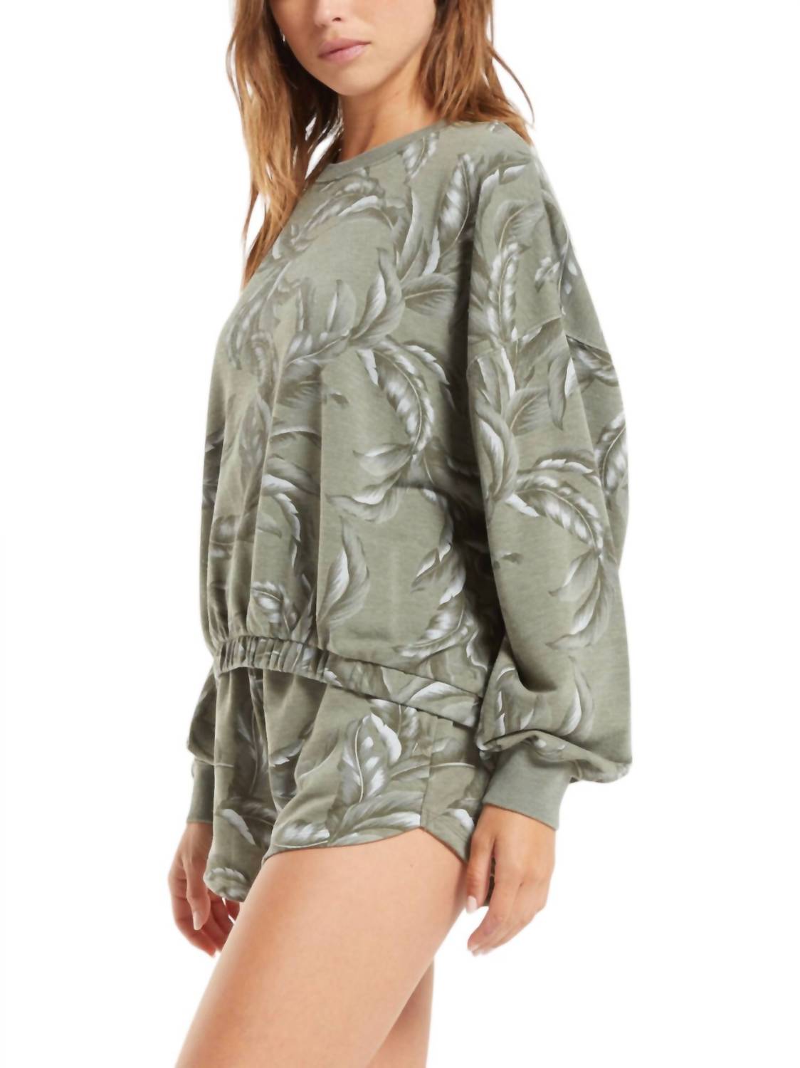 Z Supply - Mason Palm Pullover Top