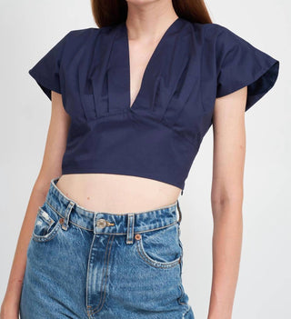 En Saison - Avery Poplin Top