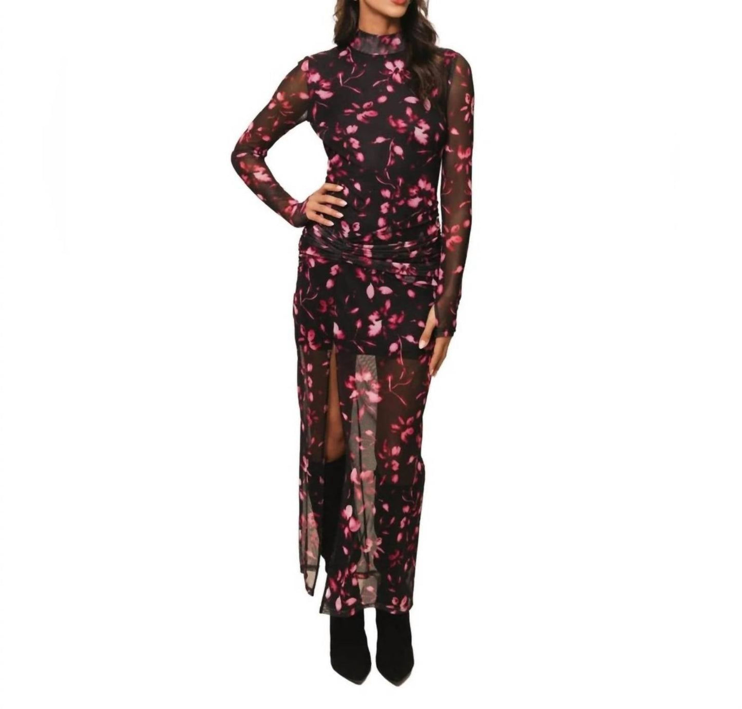 Hutch - Ambrose Mock Neck Maxi Dress