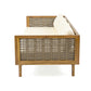 Claremont 3-Seater Daybed and Acacia Wood Patio Table Set