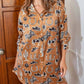 Ee:Some - Western Inspired Button Down Shirt Mini Dress