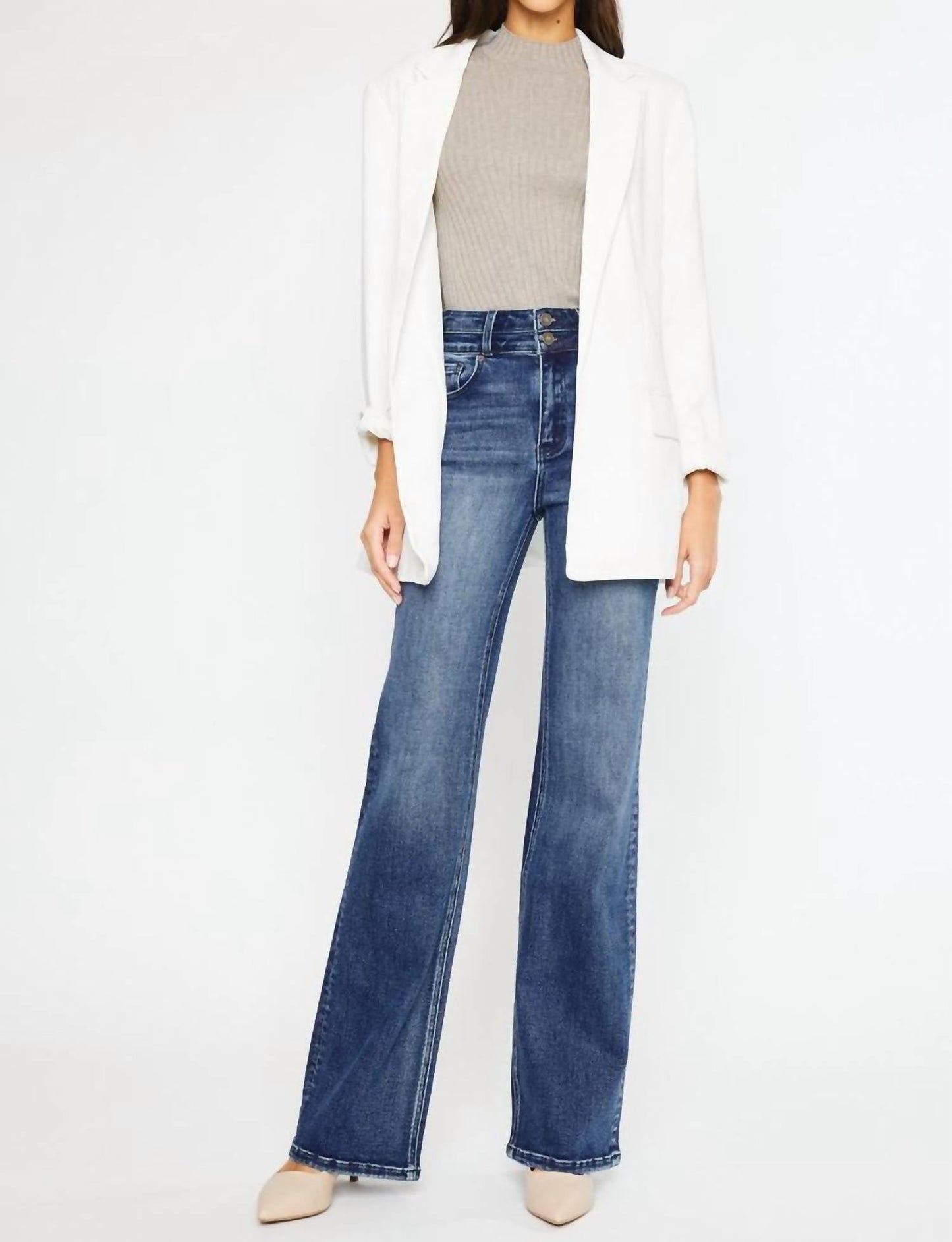 Kancan - Karlee Denim Bootcut Jeans