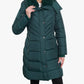 London Fog - Zip-front Hooded Heavy Weight Puffer Jacket With Button-off Fur Collar