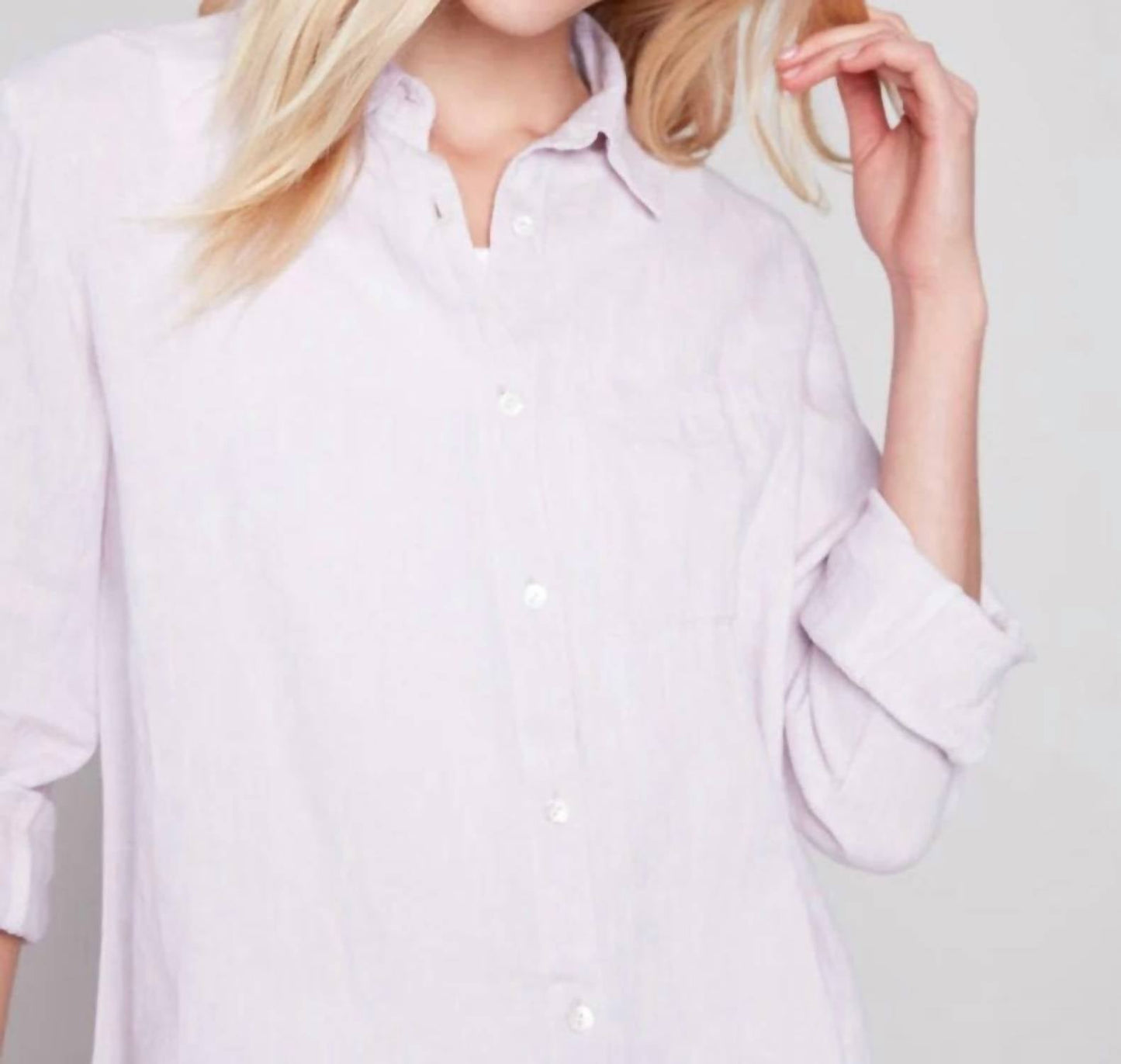 Charlie B - Linen Button Down Shirt