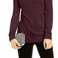 INC International Concepts Women's Embellished Keyhole Sweater Red Size X-Small
