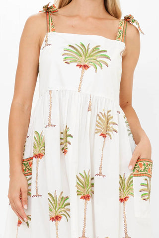 Oliphant - Tie Strap Pocket Midi Dress