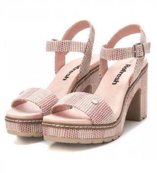 Xti - WOMEN'S HEELED PLATFORM SANDALS