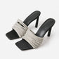 Jonathan Simkhai - Women's Lena Multi Strap Crystal Mule