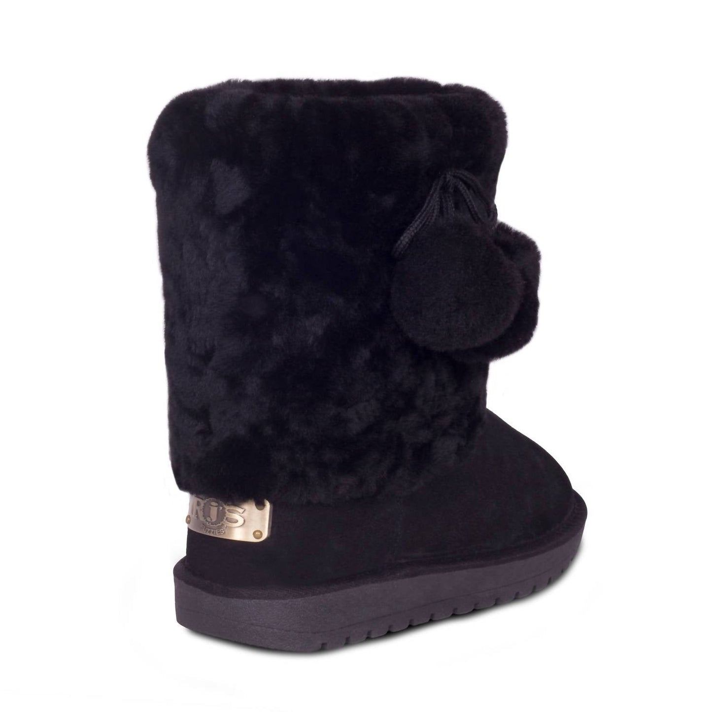 Cloud Nine - Women's Pom Pom Sheepskin Boots
