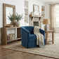 Elm Skirted Swivel Chair