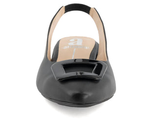 Andrea - Women's Elastic Slingback Flats