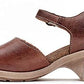 Dromedaris Women's Shelly Sandal Cognac