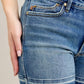 Judy Blue - Tummy Control Release Hem Shorts