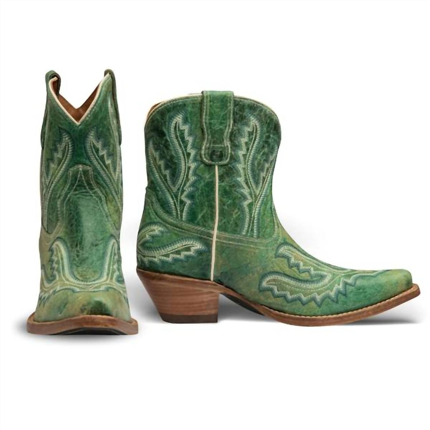 Buck & Brana - Eleanor Leather Cowgirl Boots