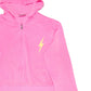 Firehouse - Girl's Palisades Neon Yellow Bolt Zip Hoodie