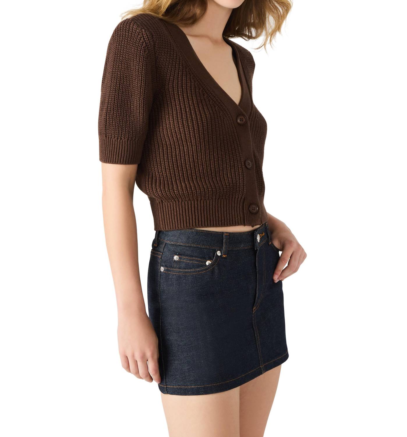 Steve Madden - Janae V-neck Cardigan